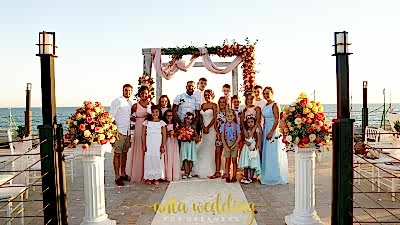 British Wedding in Antalya Kim & Mark Malone 15/10/2018 with 20 guests